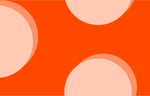 3 orange circles graphic